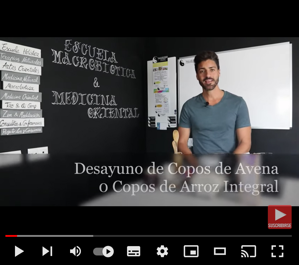 Video-Receta: DESAYUNO DE COPOS DE AVENA O COPOS DE ARROZ INTEGRAL 