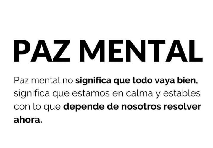 Reflexiones - Paz Mental 