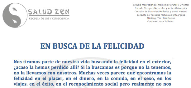 Artículo - En Busca de la Felicidad 