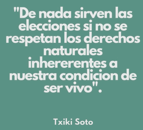 Reflexiones - El derecho natural a cada individuo