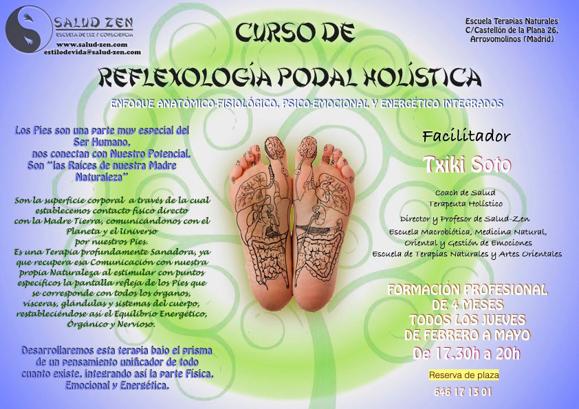 Curso - Reflexología Podal Holística 