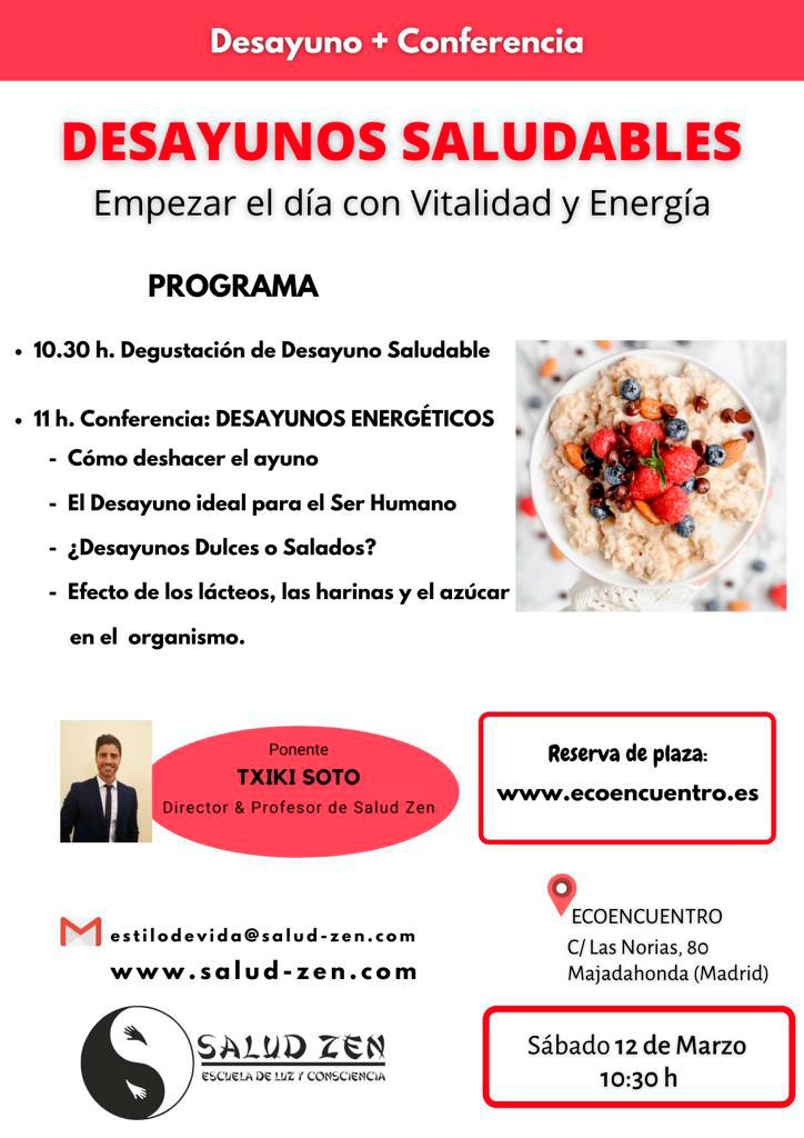 Taller - DESAYUNOS SALUDABLES