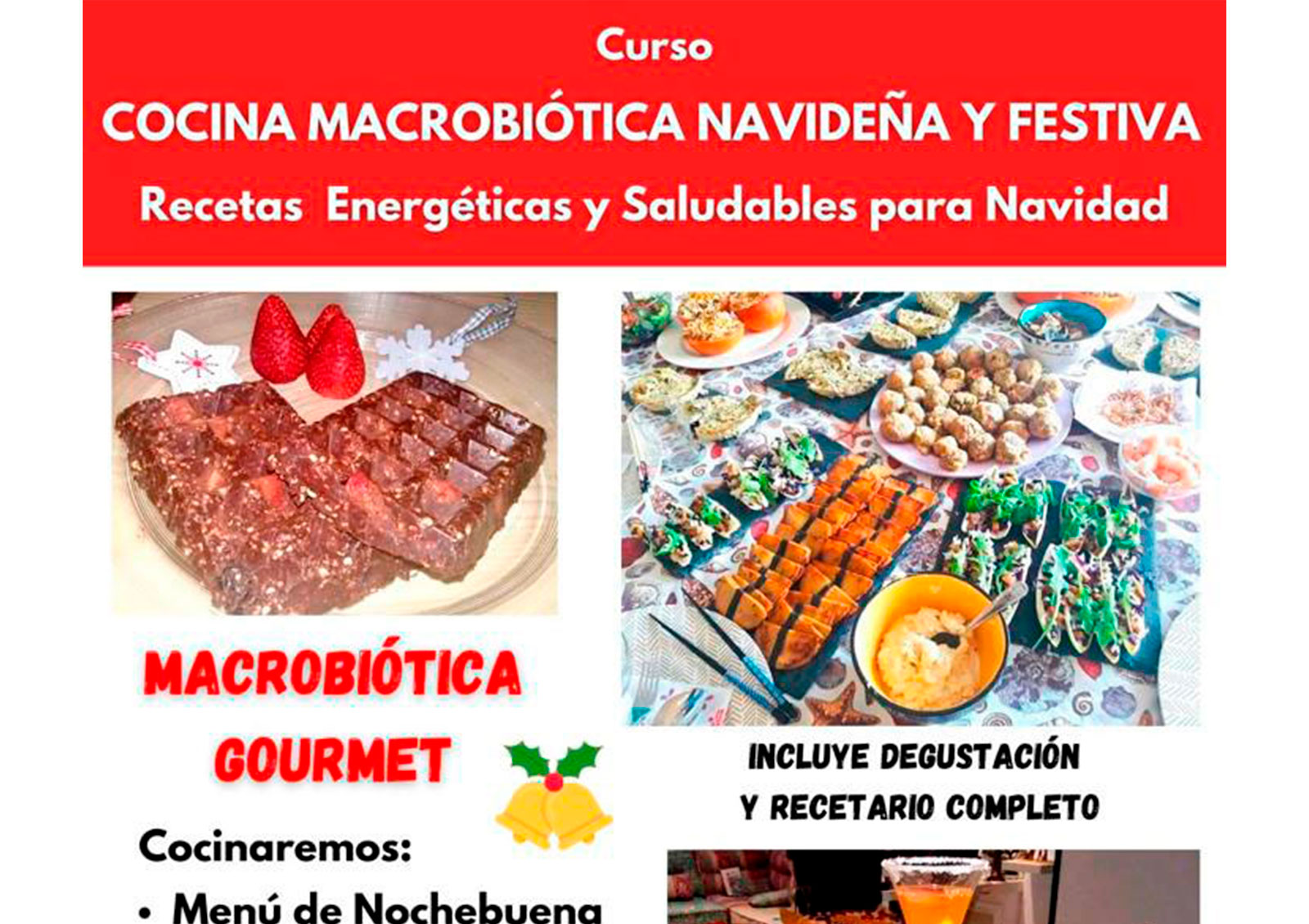 Cocina Macrobiótica Navideña y Festiva. Recetas Energéticas y Saludable para Navidad