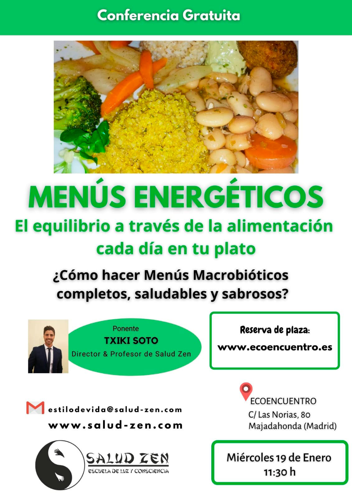 Conferencia- MENÚS ENERGETICOS 