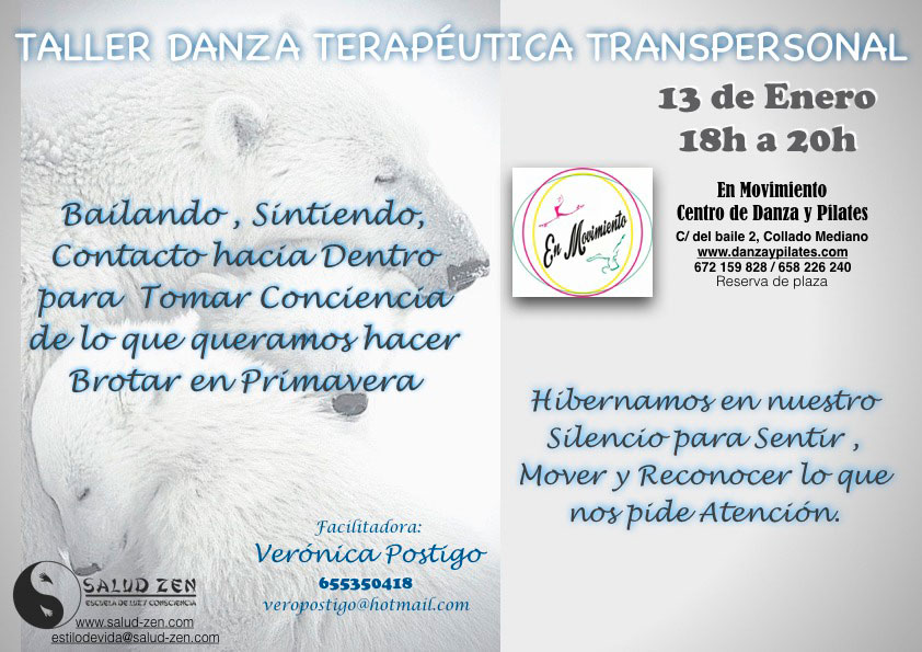 Taller - Danza Terapéutica Transpersonal 