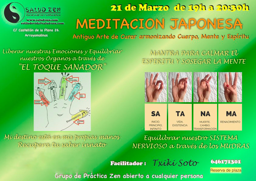 Taller Práctico - Meditación Japonesa