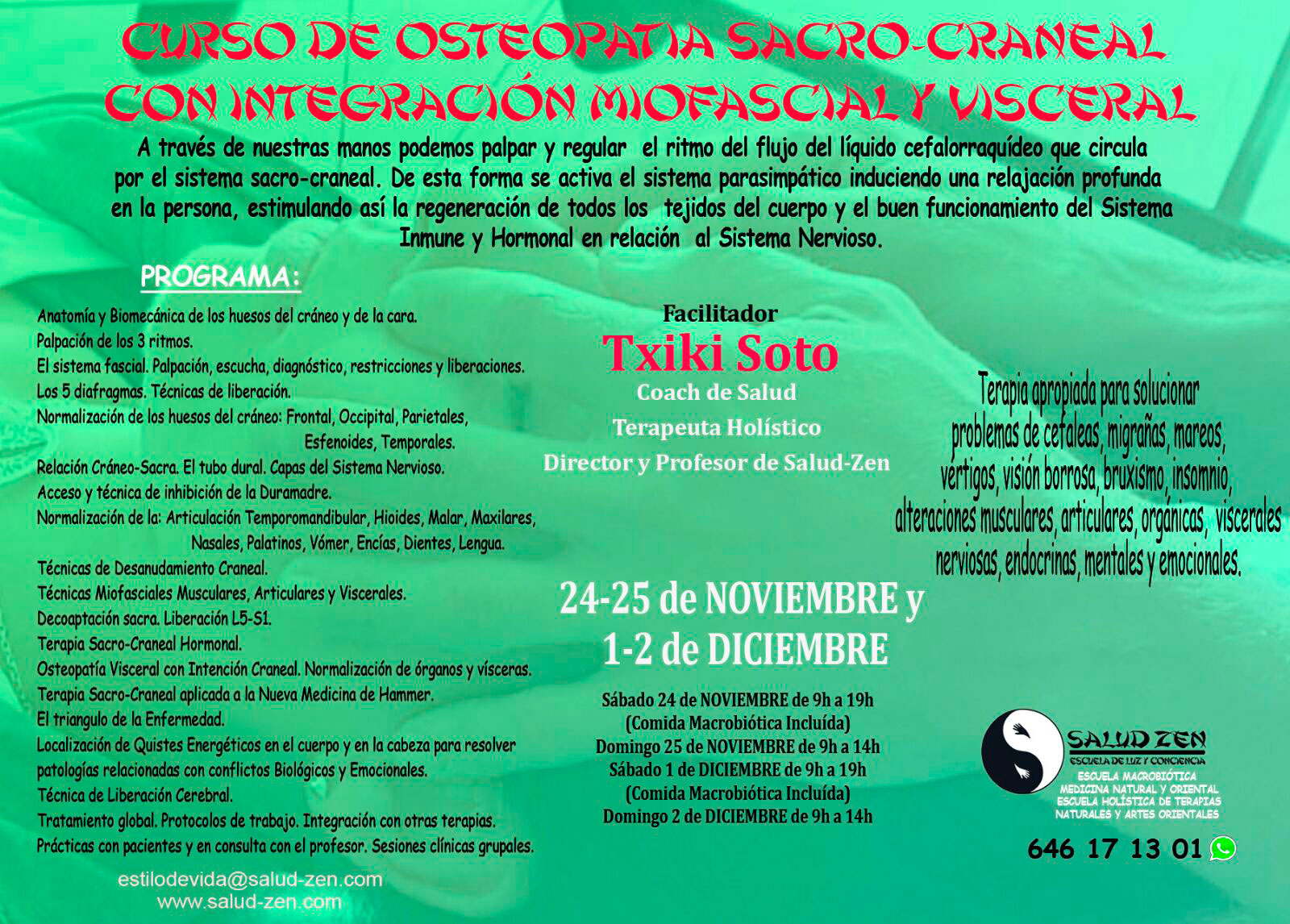 Curso-Osteopatia Sacro-Craneal