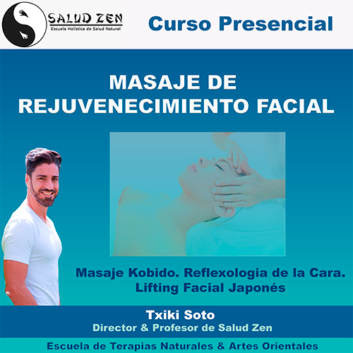Masaje de rejuvenecimiento Facial. Masaje Kobido. Reflexología de la cara. Lifting Facial Japonés