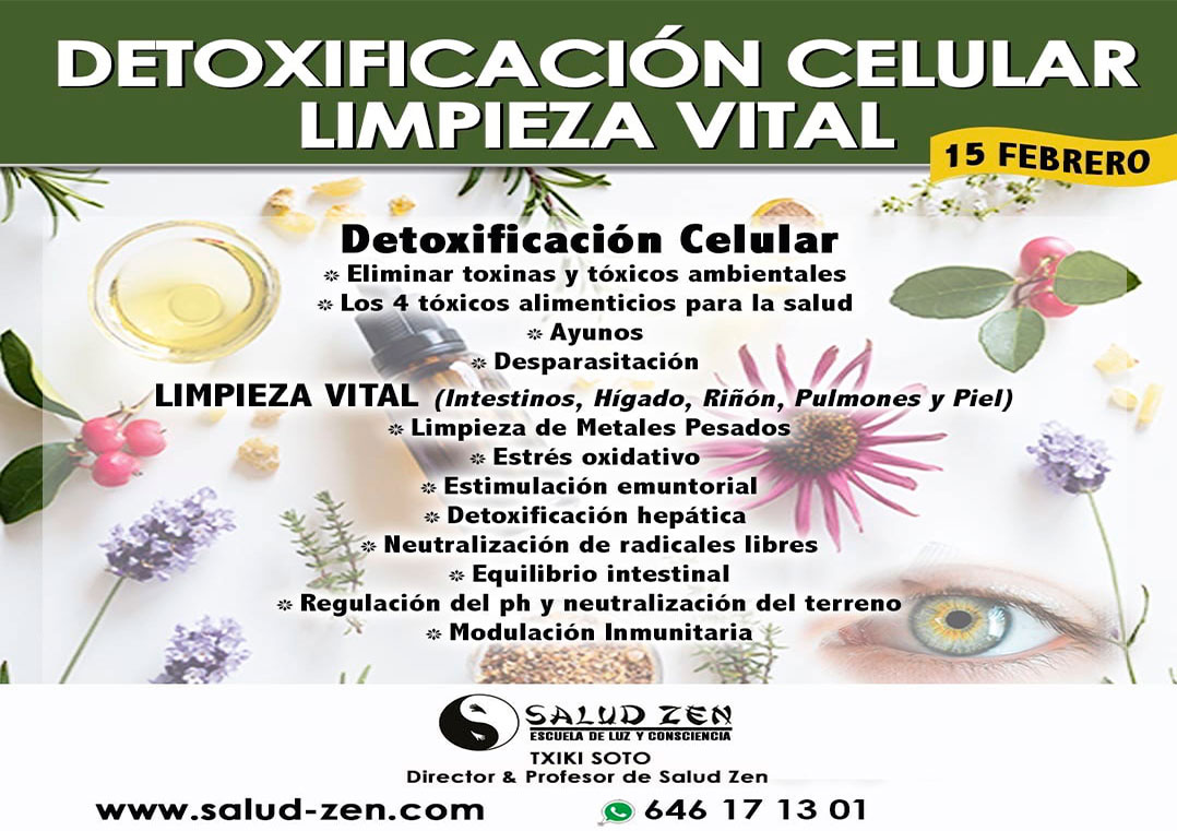 Detoxificación Celular, Limpieza Vital