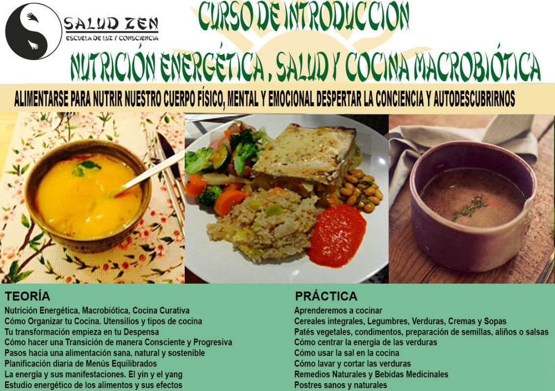 Seminario-INTRODUCCION: NUTRICION ENERGETICA, SALUD Y COCINA MACROBIOTICA.