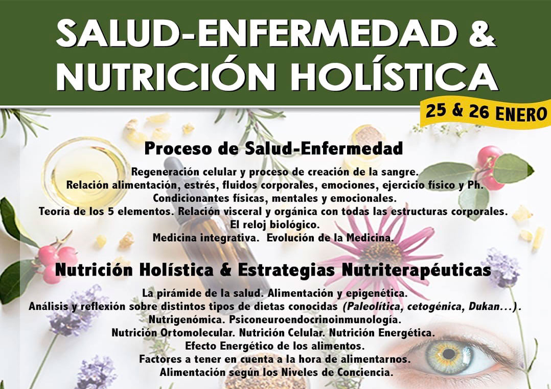 Curso de Salud-Enfermedad & Nutrición Holística